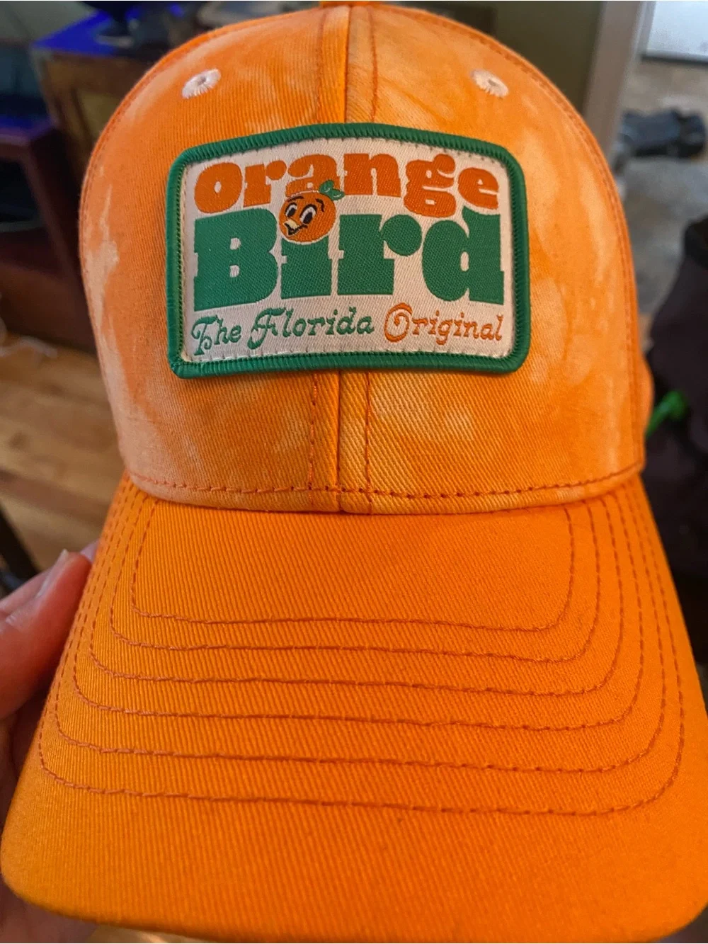 Disney Orange Bird Orange Patch Baseball Cap EPCOT